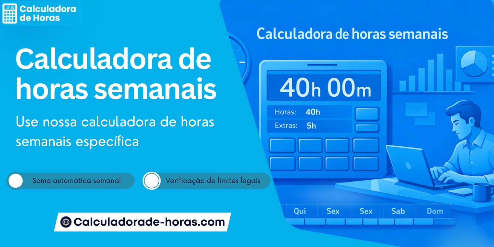 Calculadora de horas semanais