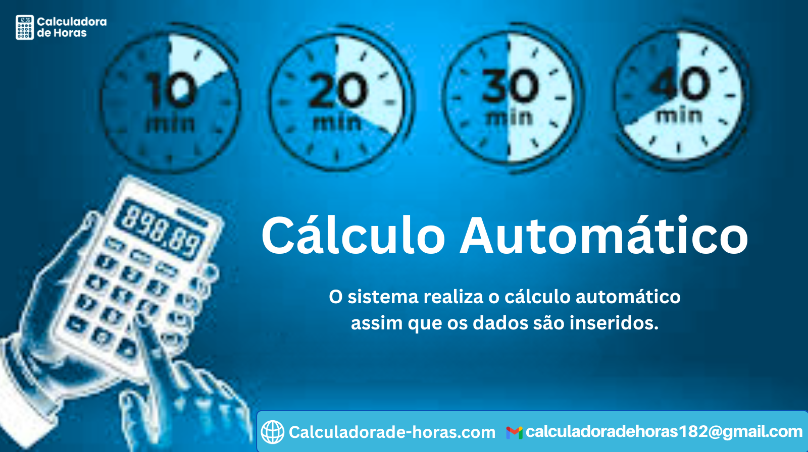 Cálculo Automático de Horas